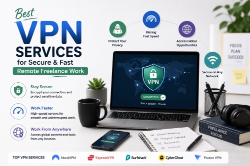 Best VPN for Freelancers Working Remotely