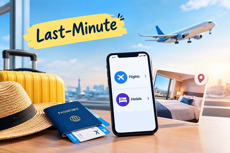 How to Find Last-Minute Flight & Hotel Deals