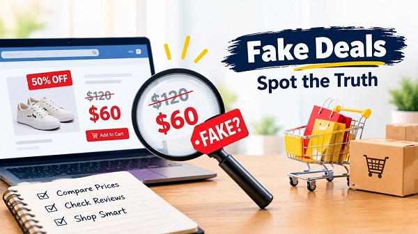 How to Spot Fake Discounts and Inflated Prices Online