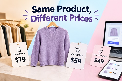 Same Product, Different Prices: How Fashion Price Differences Work